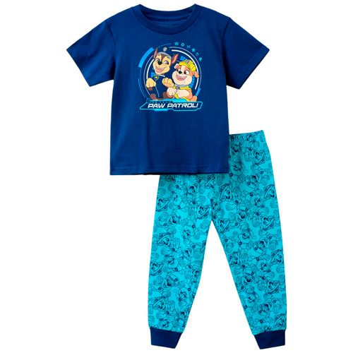 Pijama de 2 piezas azules con estampado Paw Patrols para niño