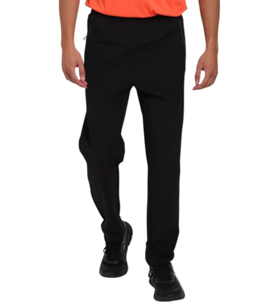 Pantalon deportivo Teammate negro sólido para hombre