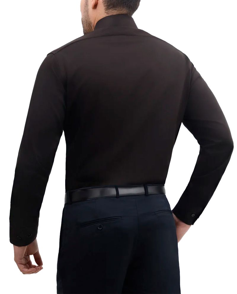 104829254-Camisa-formal-slim-fit-total-comfort-Pierre-Cardin-negra-solida-para-hombre