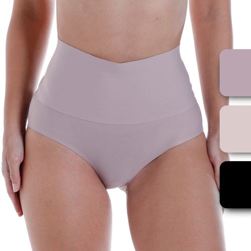 Set de 3 fajas estilo panti Rene Rofe multicolor de cintura alta para mujer
