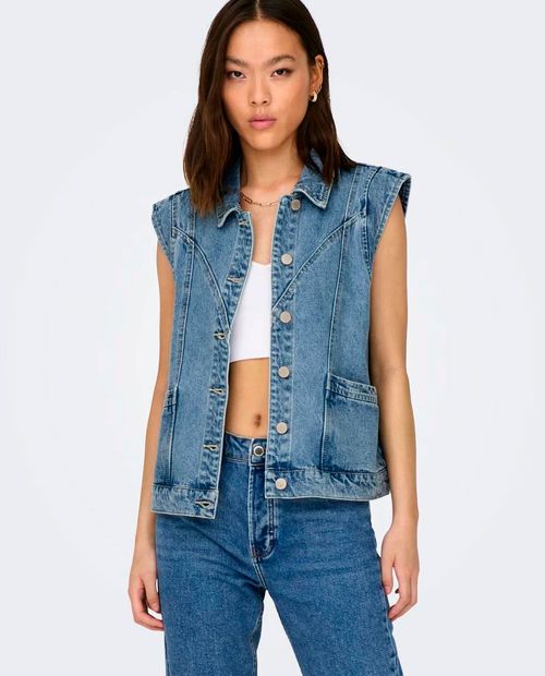 Blusa Only camisera denim para mujer