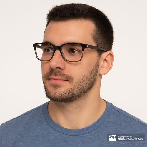 Aro completo wayfarer Polo de acetato para hombre