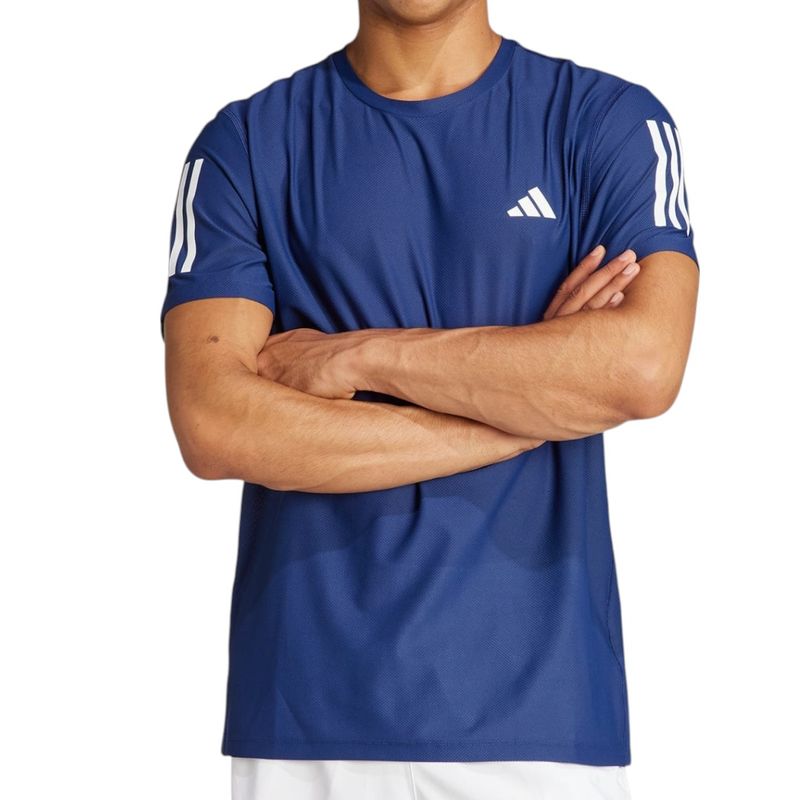 Camiseta deportiva adidas azul para hombre Siman El Salvador