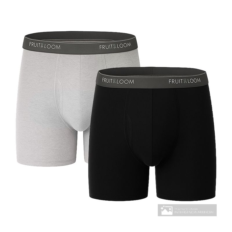 Fruit Of The Loom Multipack Básico De Calzoncillos Blancos Para Hombre, Blanco