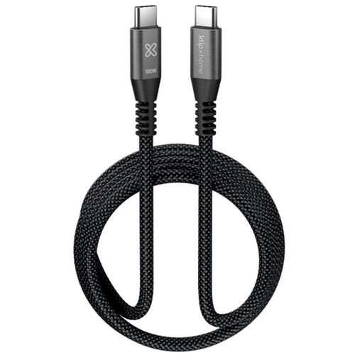 Cable trenzado USB-C a USB-C PowerGo 100W 1.8mt