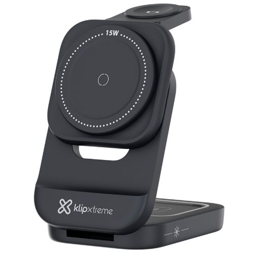 Estación de carga portátil 3 en 1 PowerDesk Lite 15 Watts