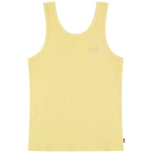 Blusa amarilla sólido para niña