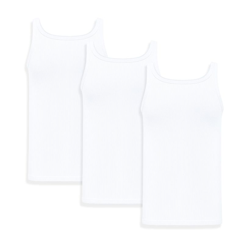 Pack de camisetas interiores Fruit of the Loom blancas sólidas