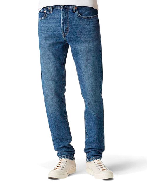 Jeans Levi's 512 slim taper fit azul denim lavado para hombre