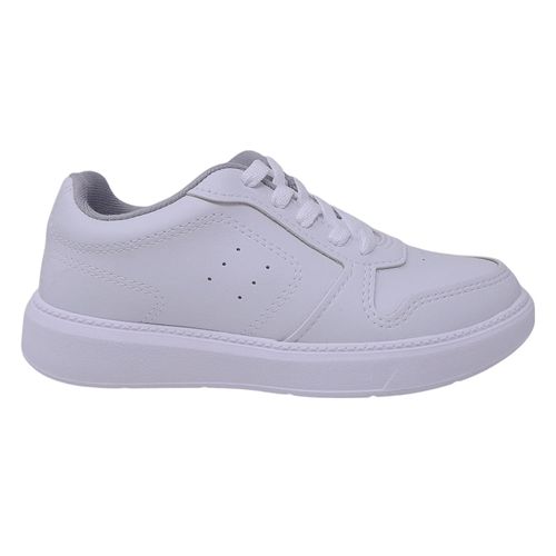Zapato escolar Orange blanco para niño