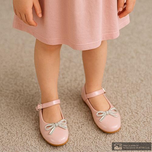 Zapato casual ballerina Orange color rosado para niña