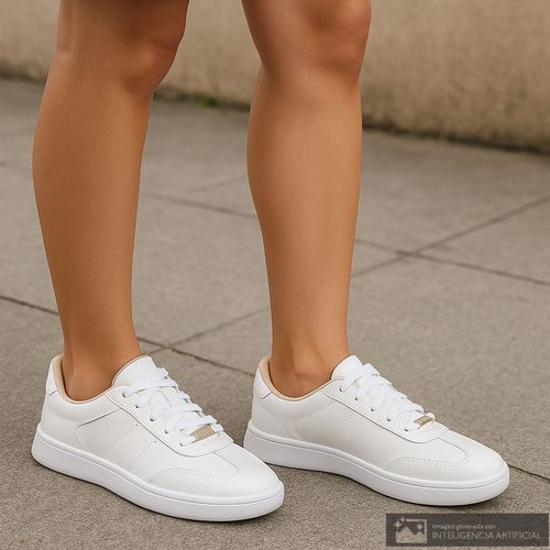 Zapato casual Orange color blanco para mujer