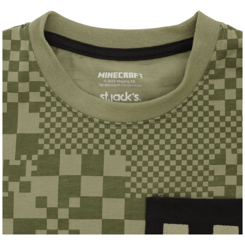 104908260-Camiseta-beige-con-estampado-Minecraft-para-niño