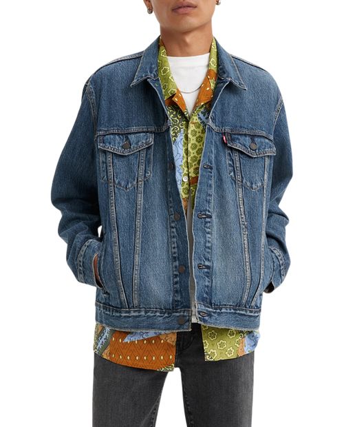 Chaqueta Levi's azul denim para hombre