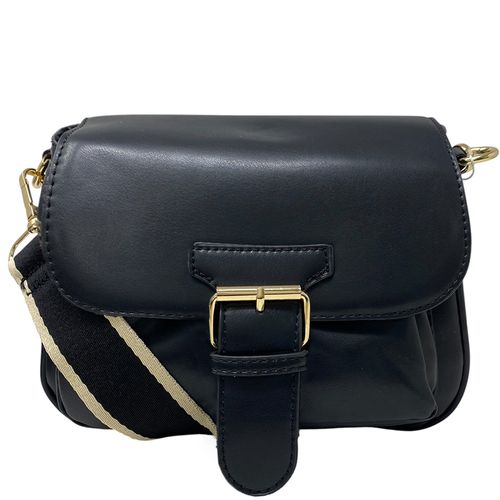 Cartera crossbody Sabrina color negro para mujer