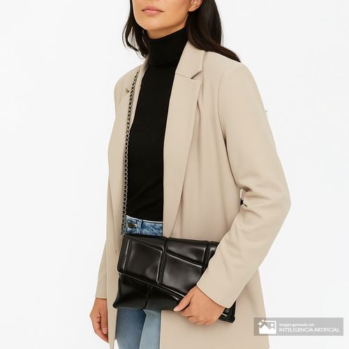 Cartera crossbody Unexpected negra para mujer
