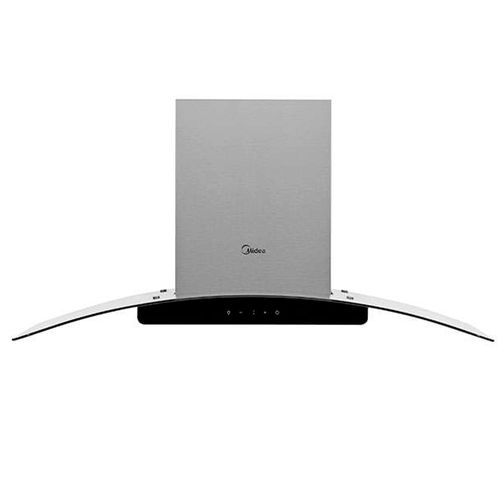 Campana decorativa de pared Midea 36" vidrio templado curvo