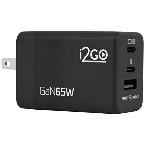 Cargador de Pared 3 Puertos USB-C/USB-A 65W