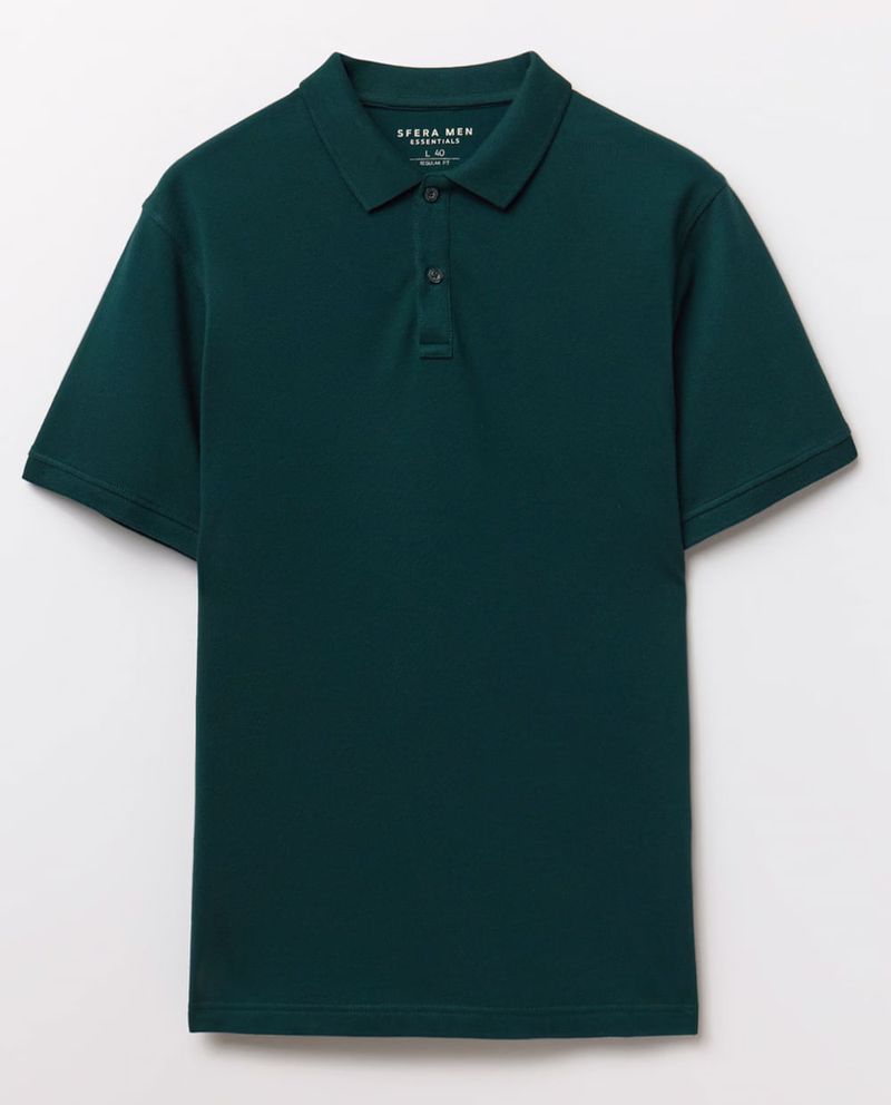 104875555-Camisa-polo-Sfera-verde-oscuro-solida-para-hombre