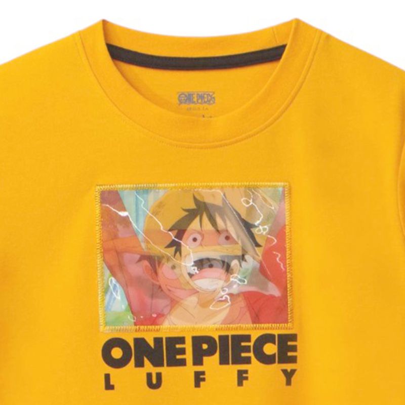 104932444-Camiseta-anaranjada-estampada-de-Luffi-para-niño