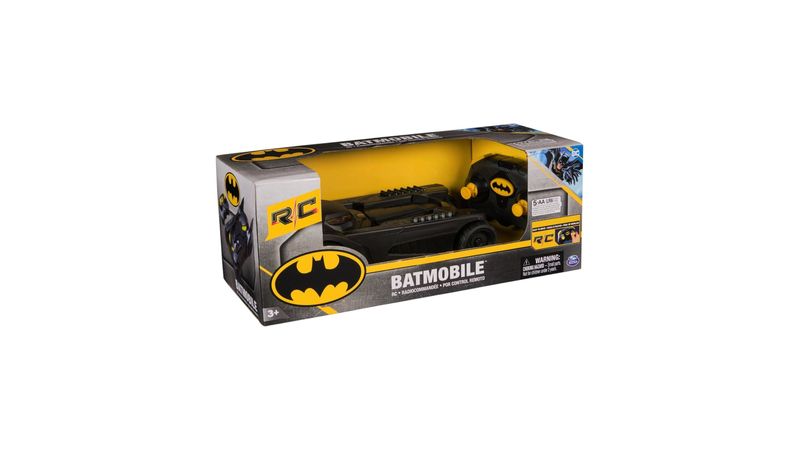 Carro de juguete Batman batimovil radio control a escala 1:18