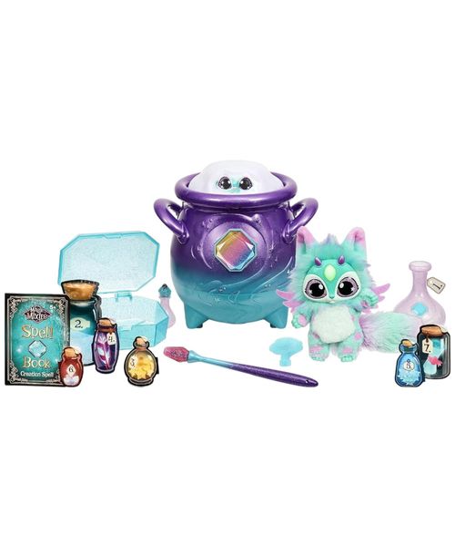 Juguete interactivo Magic mixies caldero magico morado