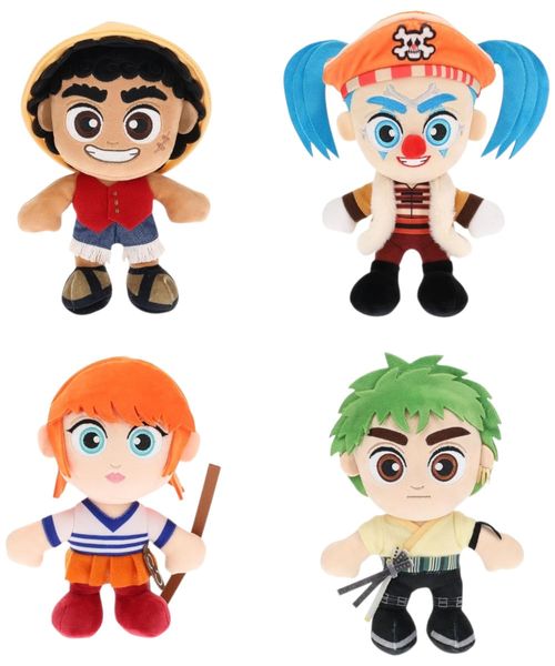 Surtido 1 pieza peluche coleccionable 8" One piece