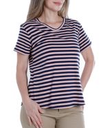 104882201-Camiseta-Nicolle-rayada-manga-corta-para-mujer