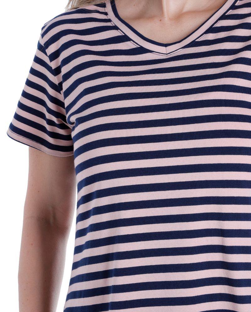 104882202-Camiseta-Nicolle-rayada-manga-corta-para-mujer