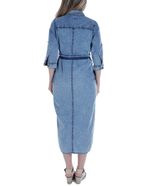104847740-Vestido-maternal-Sabrina-midi-azul-mangas-3-4-para-mujer