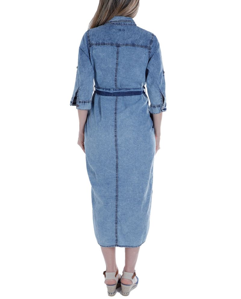 104847740-Vestido-maternal-Sabrina-midi-azul-mangas-3-4-para-mujer