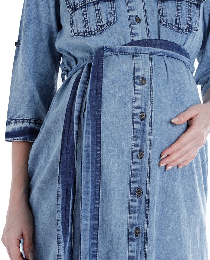 104847740-Vestido-maternal-Sabrina-midi-azul-mangas-3-4-para-mujer