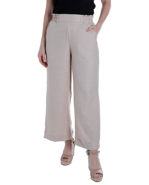 Pantalón Marcella palazzo de cintura alta para mujer