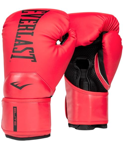 Guantes de boxeo Everlast elite 2 14oz rojo
