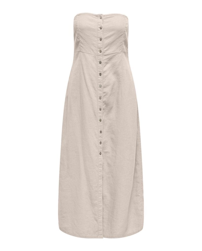 104942036-Vestido-Only-midi-beige-strapless-para-mujer
