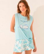 104945562-Pijama-con-short-Women-Secret-estampada-Garfield-para-mujer