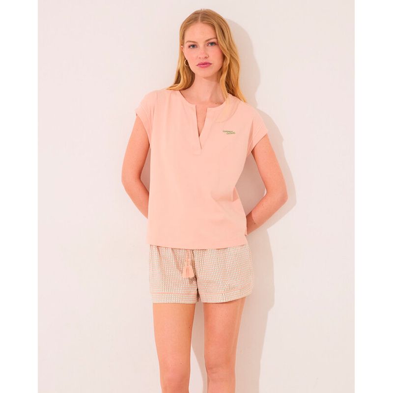 Pijama con short Women Secret multicolor para mujer Siman Nicaragua