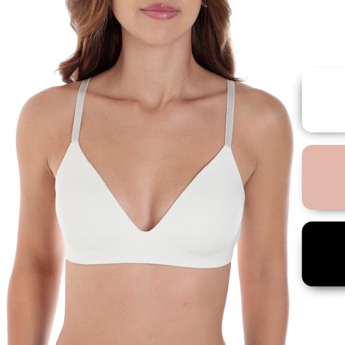 Set de 3 brassieres Rene Rofe sin aro para mujer