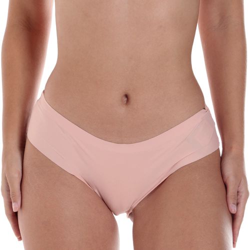 Bikini Accente rosado de cintura corta para mujer