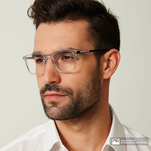 Aro completo wayfarer Emporio Armani de acetato para hombre