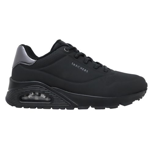 Zapato casual Skechers negro para mujer