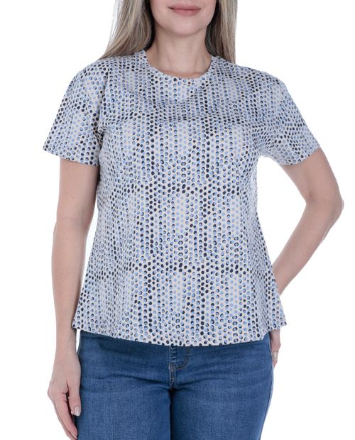 Camiseta Nicolle estampada manga corta para mujer