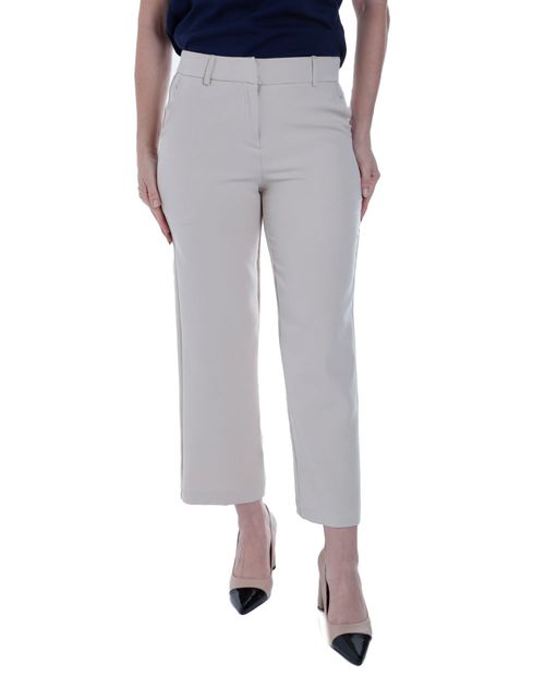 Pantalón Sabrina clásico de cintura alta para mujer