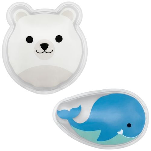 Compresas de agua para congelar oso y ballena