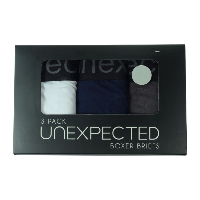 104691941-Pack-de-3-boxers-brief-Unexpected-multicolor-solidos-para-hombre