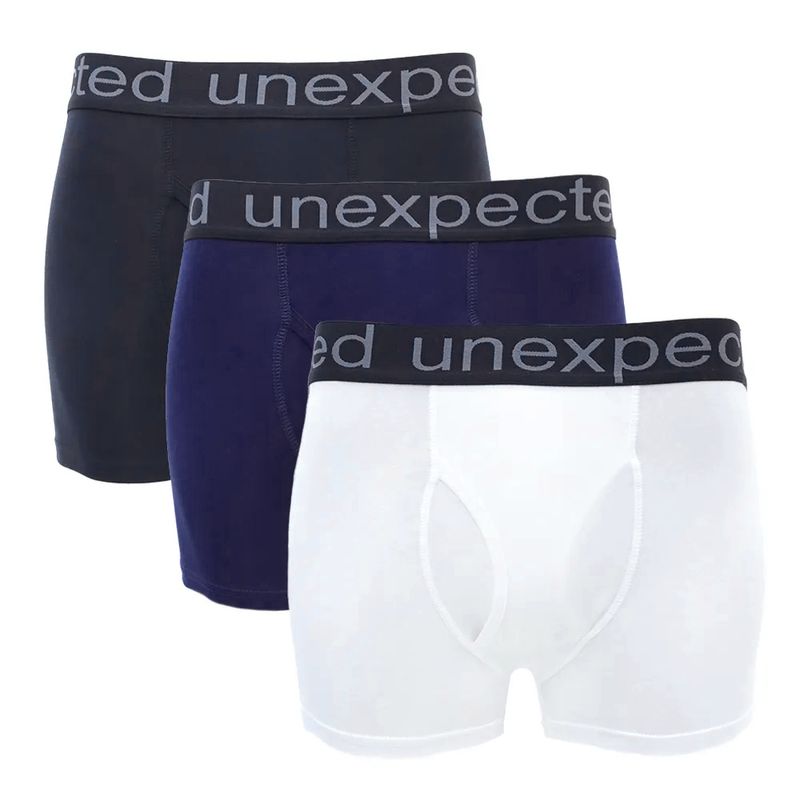 104691937-Pack-de-3-boxers-briefs-Unexpected-multicolor-solidos-para-hombre