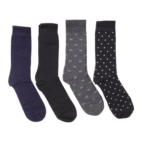 Pack de 4 pares de calcetines crew Unexpected para hombre