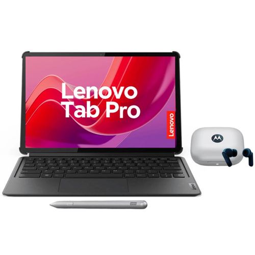 Lenovo Idea Tab Pro 8GB RAM + 256GB ROM Wi-Fi + Teclado + Lápiz + Auriculares Moto