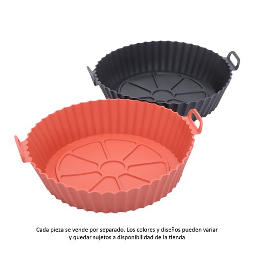 Bandeja surtida de silicón para freidora de aire 5x22 cm