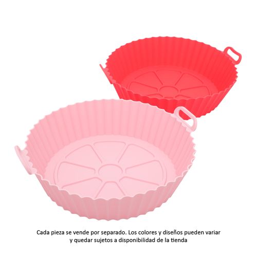 Bandeja surtida de silicón para freidora de aire 22 cm